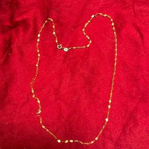 Rose Gold Singapore Chain